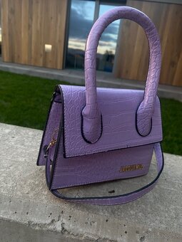 Kabelka jacquemus fialova - 2