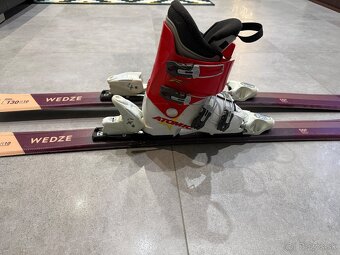 Wedze detské lyže 130cm - 2