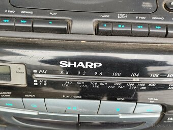 rádiomagnetofón Sharp - 2