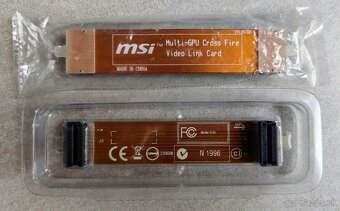 ✔️ SLI alebo CrosFire mostik - 2