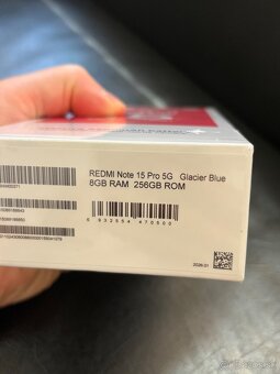 Redmi NOTE 15 pro 5G - zabaleny - 2