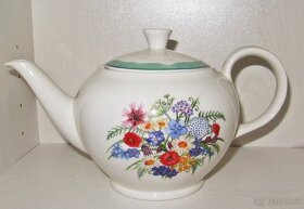 Čajník a džbán - Burleigh, porcelán - 2
