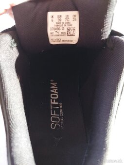 Obuv Puma ČIERNA č.39 unisex v záruke - 2