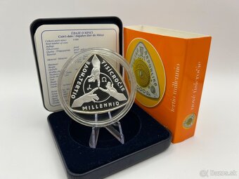 5000 sk začiatok 3. tisícročia proof Zlato striebro platina - 2
