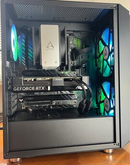 HERNÝ PC- RTX 4070 SUPER/ i5 12600KF/ 32gb ram/ 1tb Ssd/Hdd - 2