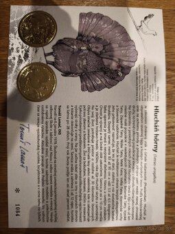 Predám autorské karty, 5 eur mince - 2