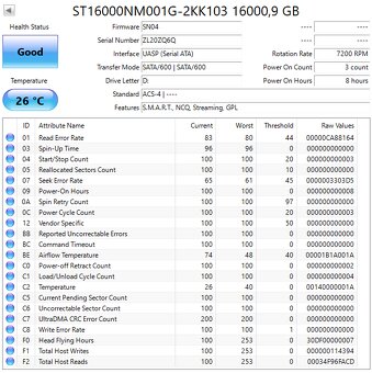 3,5" HDD Seagate Exos - RECERTIFIED - 16TB - 2