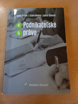 Podnikové právo a podnikove hospodárstvo - 2
