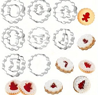 Sadá vykrajovačiek - 2