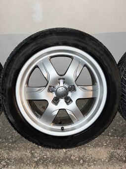 DISKY R17 AUDI/VW/ŠKODA 5x112 + zimné Barum - TOP STAV - 2