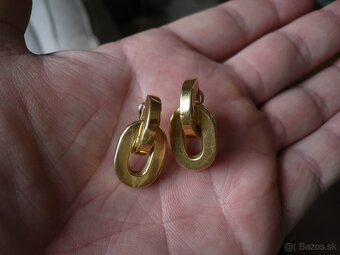 predam zlate nausnice 18karatove - 2