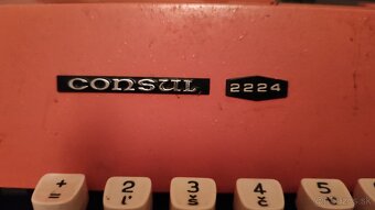 Písací stroj Consul 2224 - 2
