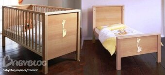 Detska postielka 140x70 - rastúca - 2