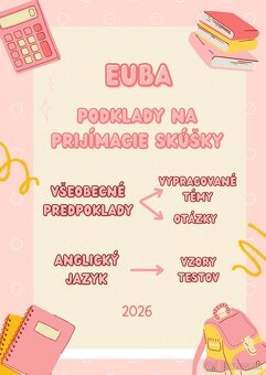 Poklady na prijímačky - EUBA - 2