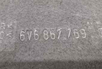 Škoda Fabia III 3 2015- kufrové plato - 2