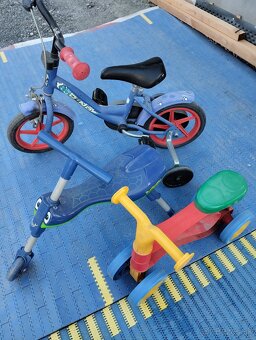 Predám bycikel a odrazadlo scuttlebug - 2