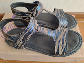 Kožené sandálky LASOCKI YOUNG veľ. 32 modré, 6 € s poštou - 2