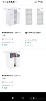Prebalovaci pult/ Komoda - 2