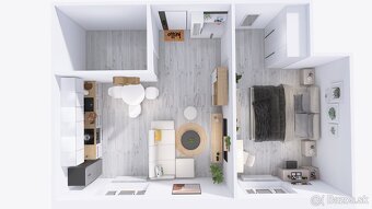 2 izbový byt + parkovacie miesto - 2