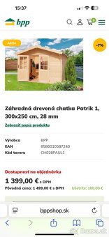 Záhradný domček - 2