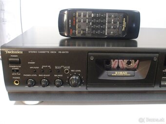 Spickovy kazetovy deck TECHNICS RS-BX701 ClassAA Japan, AK01 - 2