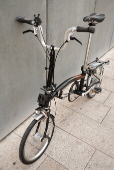 Predám skladací bicykel Brompton MK2 (BS6102), 3-speed - 2
