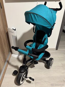 Kinderkraft ASTON Trojkolka tyrkysová - 2