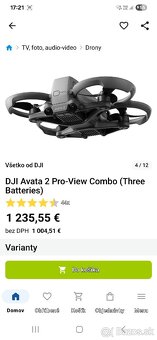 Dron dji avata 2 combo ako na obrázku? - 2