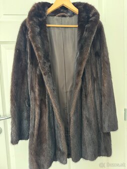 Norkový kožuch- pravý, nádherny - 2