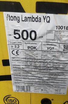 Tvárnica Ytong Lambda YQ 500 PDK - 2