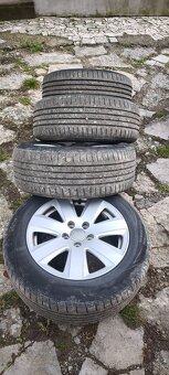 Elektróny s pneu 205/55 R16 letné - 2