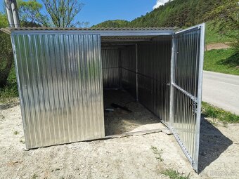 Garáž pre každé využitie 3x5m plechová - 2