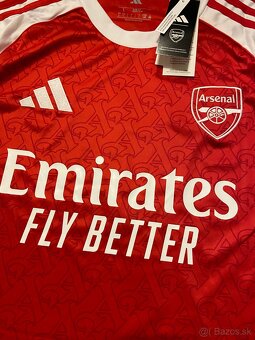 Arsenal dres Saka 7 – Premier League – veľkosti M a L – nový - 2