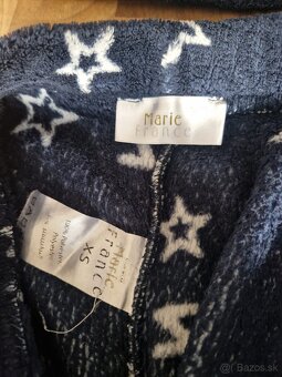 plyšové pyžamo XS - 2