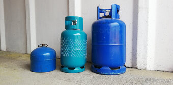 PROPANBUTAN plyn + flasa / bomba 2kg - 2