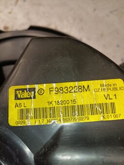 Vw Touran - ventilátor - 2