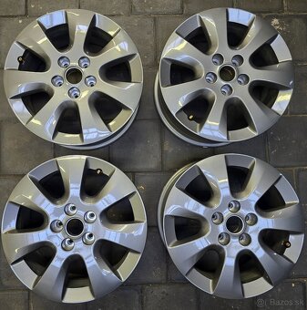 ORIGINÁL OPEL HLINÍKOVÉ DISKY 5x108 R16 - 2
