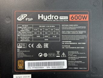 FSP Hydro PRO 600W - 2