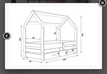 Domčekova posteľ - 2
