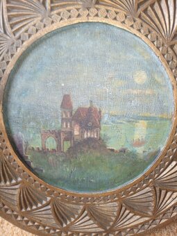 Obrazy maľované na dreve. - 2