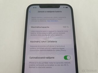 IPHONE 12 PRO MAX 128GB MODRÝ 100% kapacita batérie - 2