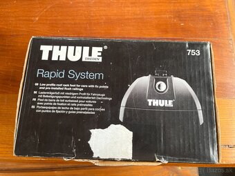 Strešné nosiče THULE Rapid System 753 pre Audi A4 Avant - 2