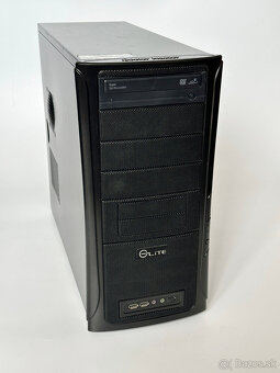 Počítač Elite Black s monitorom a príslušenstvom - 2