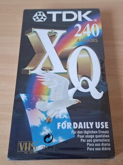 VHS Kazeta TDK XQ240 / Nová Zabalená - 2