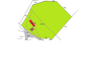 Pozemok s chalupou v obci Podkylava o výmere 8852m2. - 2