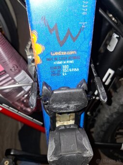 Lyze detske - carvingove - 100 cm - radius 6.4 - 2