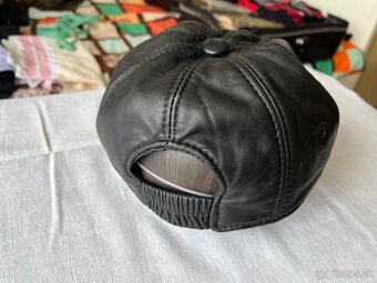 Pánska kožená šiltovka - 2