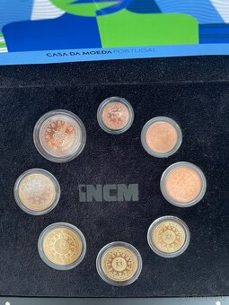 Portugalsko 2025 proof set 2€ - 1c - 2