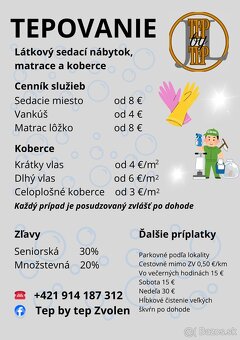 Tepovanie Zvolen - tepovacie práce - 2