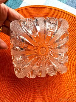 Kryštálový popolník Bohemia crystal - 2
